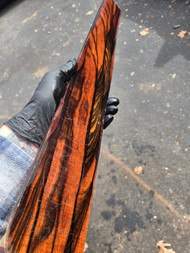 Mun ebony guitar fingerboard bass #3, 3.10.26