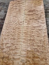 Quilted maple bookmatch  top 2 4.30.26