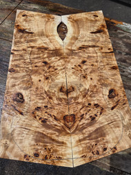 Mappa (european black poplar) burl  bookmatch  2 4.30.26