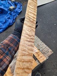 quilted maple guitar fingerboard  blank 4.30.26.001