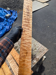 quilted maple guitar fingerboard  blank 4.30.26.003