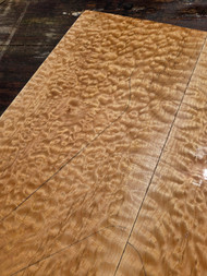 Quilted maple bookmatch  explorer sized Discount top 6.18.26.00A