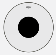 Remo CS132410 24" Controlled Sound® Clear Black Dot™ Bass Drum Head