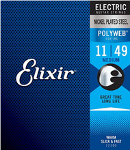 Elixir 12100 Med Poly Electric 11-49