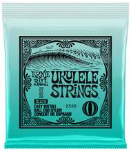 Ernie Ball Ukulele Ball End Nylon Strings Black