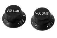 Allparts PK 0154-023 Black Volume Knobs