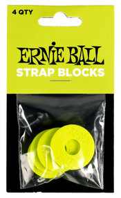 Ernie Ball 5622 Green Strap Blocks 4pk