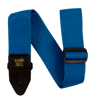 Ernie Ball Pearl Blue & Black Polypro Guitar Strap