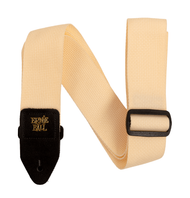 Ernie Ball Cream & Black Polypro Guitar Strap