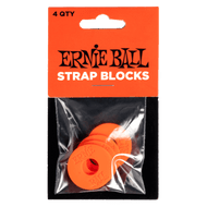 Ernie Ball 5620 Red Strap Blocks 4pk