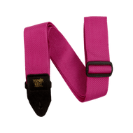 Ernie Ball 5355 Raspberry/Blk Poly Strap