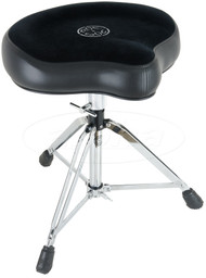 Roc-n-Soc Manual Spindles Original Drum Throne Complete, Black