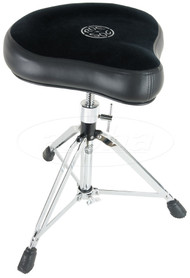 Roc-n-Soc Manual Spindles Hugger Drum Throne Complete, Black