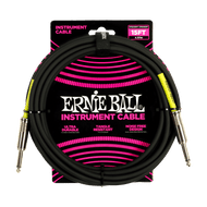 Ernie Ball Classic Instrument Cable Straight/Straight 15' - Black
