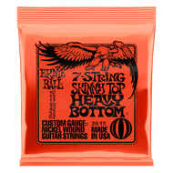 Skinny Top Heavy Bottom 2615 Slinky Nickel Wound 7-String Electric Guitar Strings 10-62 Gauge