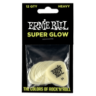 Ernie Ball Super Glow Heavy Picks 12/pack