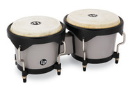Latin Percussion LP601D-SG-K - 6 1/4-7 1/4 Bongo Slate Grey BLK-BAG 