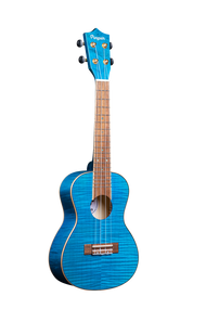 Amahi PGUK555BLC Concert Maple Blue w/bag