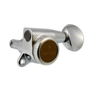 Allparts TK-0768-010 Gotoh SG381-MGT Locking Mini 6-in-line Keys