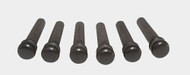 Taylor 7250 Bridge Pin Set Ebony