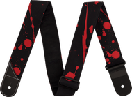  Jackson® Splatter Strap, Black and Red, 2"