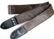 Couch The Dark Brown Western Guitar Strap
