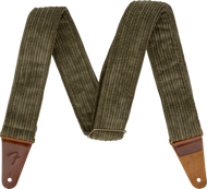 Fender Corduroy Strap, Antique Olive, 2"