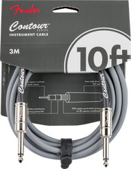 Fender Contour™ 10' Cable, Inca Silver
