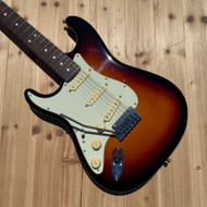 Used Fender American Ultra Stratocaster Left-Handed, Ultraburst, w/case