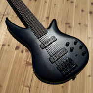 Used Jackson X Series Spectra Bass SBX V, Metallic Black, w/case