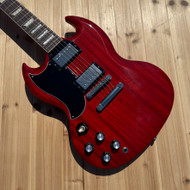 Used Gibson SG Standard '61 Left-Handed, Vintage Cherry, w/case