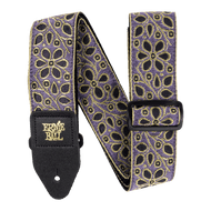 Ernie Ball Classic Jacquard Guitar/Bass Strap - Jasmine and Juice