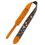 Levys M4HB-DBR Brown Hummingbird Strap