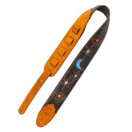 Levys M4MN-DBR Brown SunMoon Strap