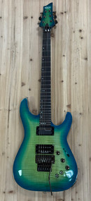 Used Schecter Blackjack SLS Aquaburst