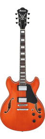 Ibanez AS73 TTF Trans Tangerine Flat