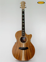 Used Cole Clark CCAN3EC-BLBL Angel 3, Blackwood, w/case