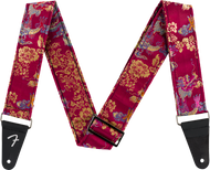 Fender Satin Dragon Strap, Wine