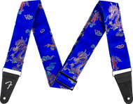 Fender Satin Dragon Strap, Royal Blue