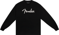 Fender® Spaghetti Logo Long-Sleeve T-shirt, Black M