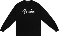 Fender® Spaghetti Logo Long-Sleeve T-shirt, Black XXL