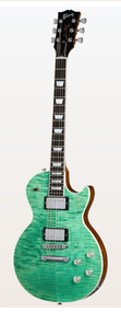 Gibson Les Paul Modern Figured Seafoam Green w/case