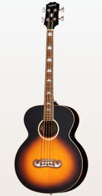 Epiphone El Capitain J200 Studio Acoustic Bass Aged Vintage Sunburst