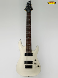 Used Schecter Omen-8 White