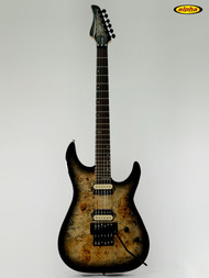 Used Schecter C6 FR Pro Charcoal Burst