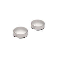 D'Addario XPND Footswitch Topper, Silver 2-Pack