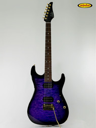 Suhr Standard Thin Burst Limited Edition, Trans Purple, w/case