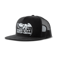 Ernie Ball Black with White Eagle Logo Hat