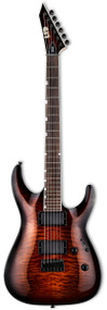 ESP LTD MH-200HT QM Dark Brown Sunburst