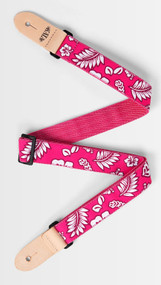 Kala STP-P-HIBISCUS-PK Pink Uke Strap